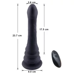 Wilson - hullámzó vibrátor (fekete)
