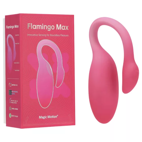 / Magic Motion Flamingo Max - okos vibrációs tojás (pink)