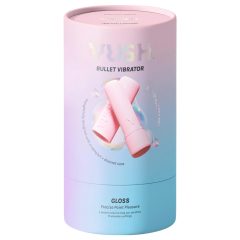 Vush Pop Gloss - akkus, vízálló mini vibrátor (pink)