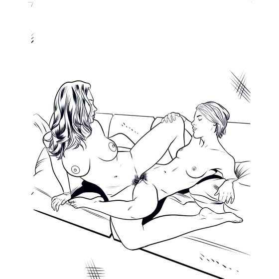 WoodRocket - Leszbikus pornó felnőtt szex színező