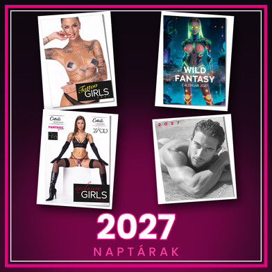 2027-es szexi falinaptárak – most elérhetőek!